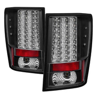 Thumbnail for Spyder Jeep Grand Cherokee 07-10 LED Tail Lights Black ALT-YD-JGC07-LED-BK
