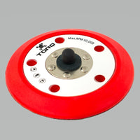 Thumbnail for Chemical Guys TORQ R5 Dual-Action Red Backing Plate w/Hyper Flex Technology - 3in