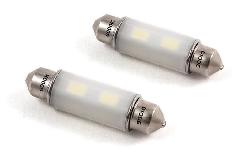 Diode Dynamics 41mm HP6 LED Bulb - Cool - White (Pair)