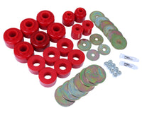 Thumbnail for Energy Suspension 03-09 Toyota 4Runner/GX470 / 07-14 FJ Cruiser Red Body Mount Bushing Set