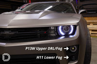 Thumbnail for Diode Dynamics 12-15 Chevrolet Camaro DRL Fog Kit ZL1 Stage 1 (P13W HP48/H11 HP48)