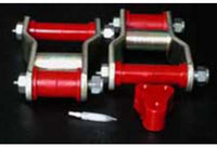 Thumbnail for Daystar 1995-2004 Toyota Tacoma 2WD/4WD - Rear Greaseable Super Shackle 1 1/4in Lift