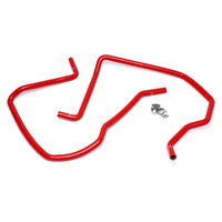 Thumbnail for HPS Reinforced Red Silicone heater Hose Kit Coolant for Dodge 04-06 Ram 1500 SRT-10 8.3L V10