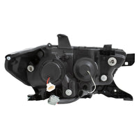 Thumbnail for ANZO 2016-2017 Toyota Tacoma Projector Headlights w/ Plank Style Switchback Black w/ Amber w/ DRL