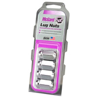 Thumbnail for McGard Hex Lug Nut (Cone Seat) 1/2-20 / 13/16 Hex / 1.5in. Length (4-Pack) - Chrome