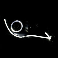 Thumbnail for ANZO 2012-2013 Toyota Camry Projector Headlights w/ Halo Black