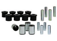 Thumbnail for Whiteline 90-05 Mazda Miata (NA/NB Chassis) Front Control Arm Bushing Kit