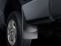 Thumbnail for WeatherTech 2015 Ford F-150 w/ Fender Lip Molding No Drill Rear Mudflaps