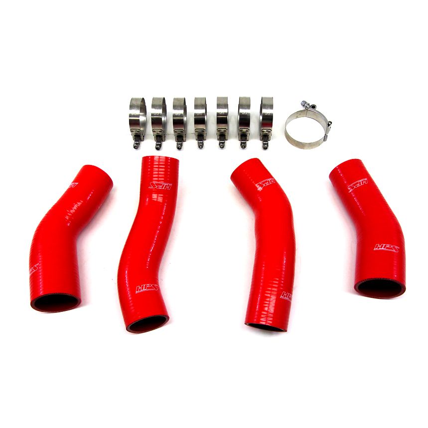 HPS Red Reinforced Silicone Intercooler Hose Kit for Nissan 90-96 300ZX Twin Turbo
