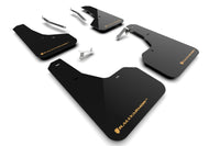 Thumbnail for Rally Armor 22-24 Subaru Forester (Incl. Wilderness) Black UR Mud Flap w/Wild Orange Logo