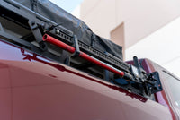 Thumbnail for DV8 Offroad 07-23 Toyota Tundra / 09-23 Ford F150 Raptor MTO Series Bed Rack -  2pc Adj.