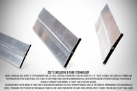 Thumbnail for CSF 92-00 Honda Civic w/K-Swap V3 Radiator - Black Finish