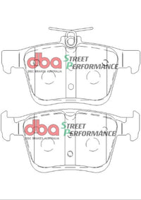 Thumbnail for DBA Volkswagen Golf (MK7) SP Performance Rear Brake Pads