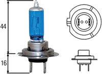 Thumbnail for Hella Optilux H7 100W XB Extreme Blue Bulbs (Pair)