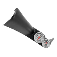 Thumbnail for Autometer 00-06 Chevy Duramax/Silverado Black Dual Pillar Ultra-Lite Gauge Kit