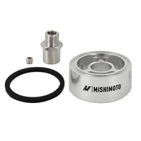 Thumbnail for Mishimoto Oil Filter Spacer 32mm 3/4  - 16 Thread - Silver