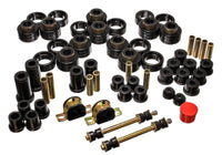 Thumbnail for Energy Suspension 95-97 Chevy Tahoe / GMC Denali 4WD Black Hyper-flex Master Bushing Set