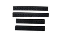 Thumbnail for AVS 99-09 Ford F-250 Supercab Stepshields Door Sills 4pc - Black