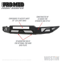 Thumbnail for Westin 15-20 Chevrolet Colorado Pro-Mod Front Bumper