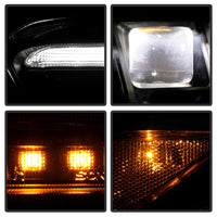 Thumbnail for Spyder 16-20 Toyota Tacoma Halogen Model Only High-Power LED Headlights - Black PRO-YD-TT16HALAP-BK