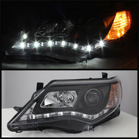 Thumbnail for Spyder Toyota Camry 12-14 Projector Headlights DRL Blk High 9005 (Not Included PRO-YD-TCAM12-DRL-BK