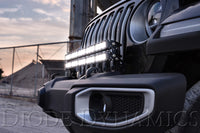 Thumbnail for Diode Dynamics 18-21 Jeep JL Wrangler/Gladiator SS30 Bumper Bracket Kit - Amber Combo (Single)