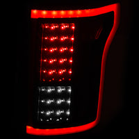 Thumbnail for ANZO 2015-2016 Ford F-150 LED Taillights Black