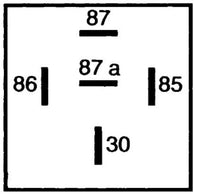 Thumbnail for Hella Relay 12V 20/40A Spdt Res Bkt