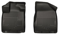 Thumbnail for Husky Liners 13 Nissan Pathfinder Weatherbeater Black Front Floor Liners
