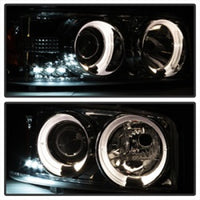 Thumbnail for Spyder GMC Sierra 1500/2500/3500 99-06 Projector Headlights LED Halo LED Smoke PRO-YD-CDE00-HL-SMC