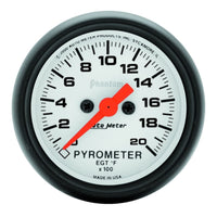 Thumbnail for Autometer Phantom 2 1/16in 2000 Deg F Digital Stepper Motor Pyrometer (EGT) Gauge