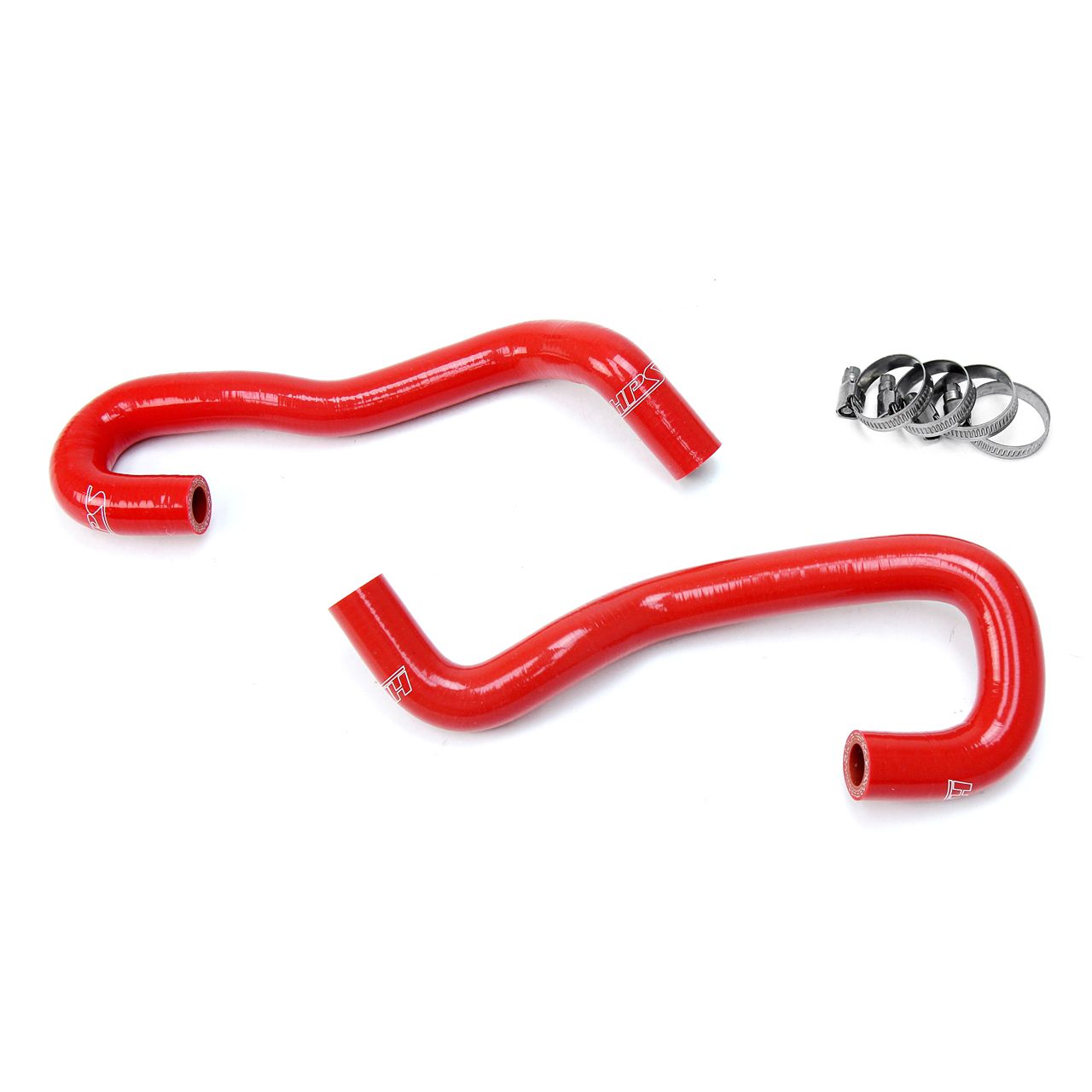 HPS Red Reinforced Silicone Heater Hose Kit Coolant for Toyota 07-10 Tundra 4.0L V6
