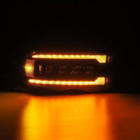 Thumbnail for AlphaRex 02-05 Dodge Ram 1500 NOVA LED Proj Headlights Alpha Black w/Activ Light/Seq Signal