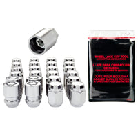 Thumbnail for McGard 6 Lug Hex Install Kit w/Locks (Cone Seat Nut) M12X1.25 / 13/16 Hex / 1.28in. L - Chrome