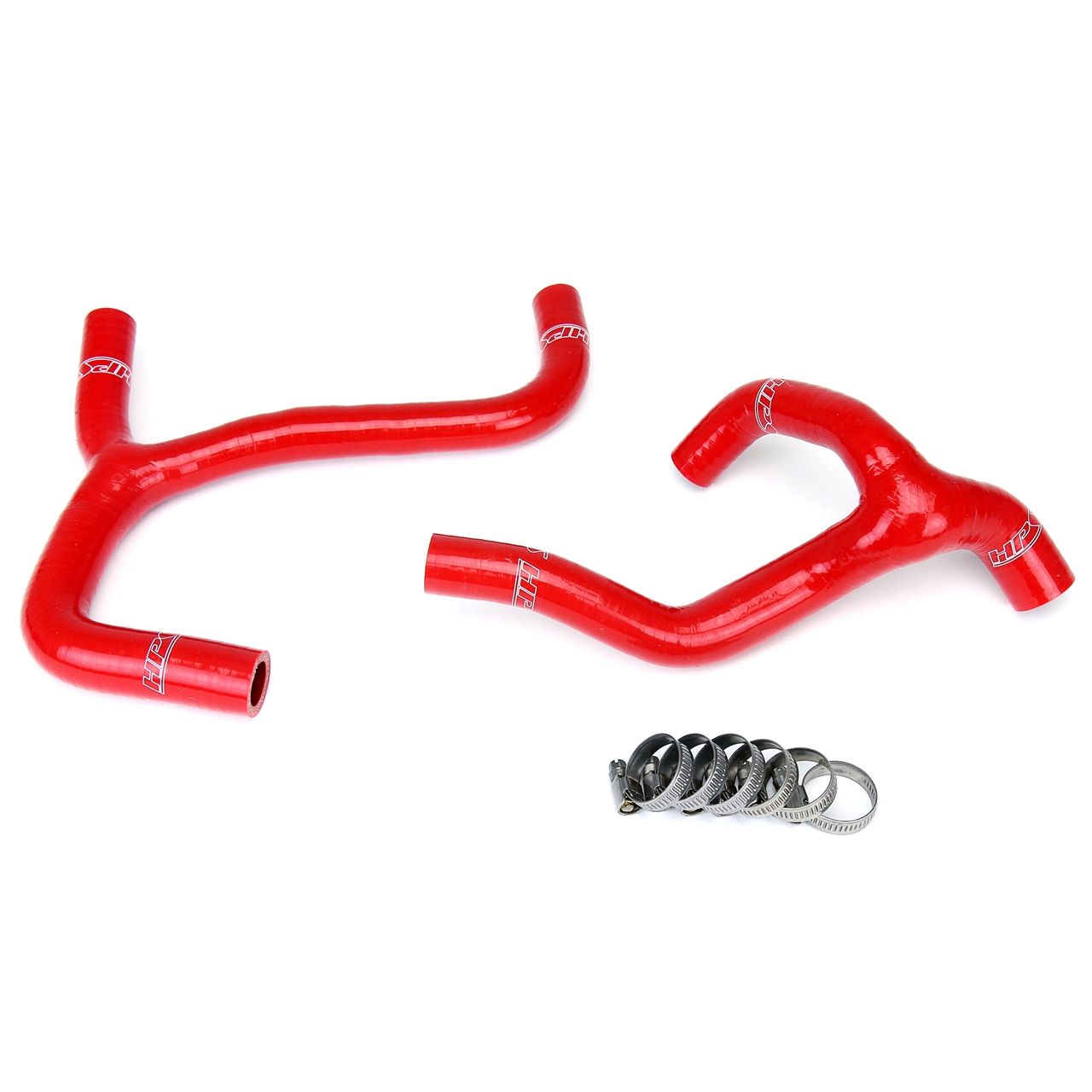 HPS Red Reinforced Silicone Radiator Hose Kit Coolant for Honda 03-04 CRF450R