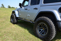 Thumbnail for N-Fab Trail Slider Steps 18-20 Jeep Wrangler JL 4 Door SUV - SRW - Textured Black