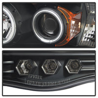 Thumbnail for Spyder Dodge Ram 1500 02-05 03-05 Projector Headlights CCFL Halo LED Blk PRO-YD-DR02-CCFL-BK