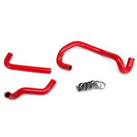 Thumbnail for HPS Red Reinforced Silicone Heater Hose Kit for Mazda 86-92 RX7 FC3S Non Turbo LHD