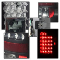 Thumbnail for Spyder Dodge Ram 02-06 1500/Ram 2500/3500 03-06 LED Tail Light Black Smoke ALT-YD-DRAM02-LED-BSM