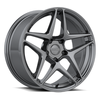 Thumbnail for Kansei K15G Astro 18x9in / 5x114.3 BP / 22mm Offset / 73.1mm Bore - Gunmetal Wheel