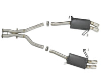 Thumbnail for aFe MACH Force-Xp 2-1/2in 304 SS Cat-Back Exhaust w/Polished Tips 05-08 BMW Z4 M Coupe (E86) L6 3.2L