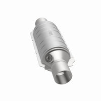 Thumbnail for MagnaFlow Conv Univ 2in Inlet/Outlet Center/Center Round 11in Body L x 5.125in W x 15in Overall L