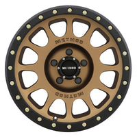 Thumbnail for Method MR305 NV 18x9 +25mm Offset 5x150 116.5mm CB Method Bronze/Black Street Loc Wheel