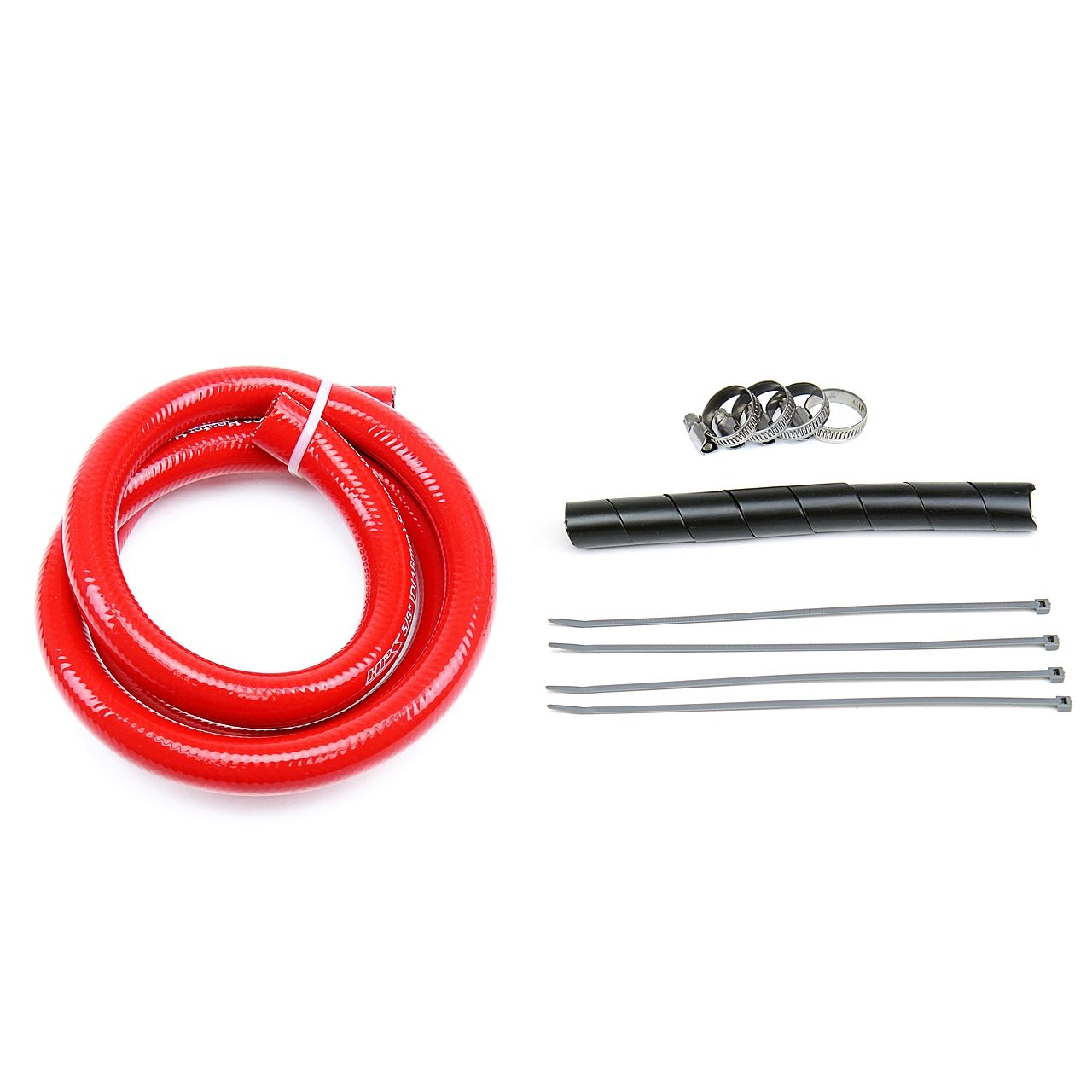 HPS Red Reinforced Silicone Heater Hose Kit for Jeep 91-01 Cherokee XJ 4.0L