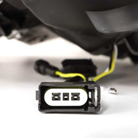 Thumbnail for AlphaRex 11-16 Ford F-350 SD NOVA LED Projector Headlights Plank Style Blk w/Activ Light/Seq Signal