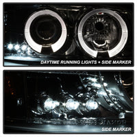 Thumbnail for Spyder GMC Sierra 1500/2500/3500 99-06 Projector Headlights LED Halo LED Smoke PRO-YD-CDE00-HL-SMC
