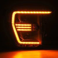 Thumbnail for AlphaRex 21-22 Ford F150 PRO-Series Projector headlights Black w/Activ Light/Seq Signal