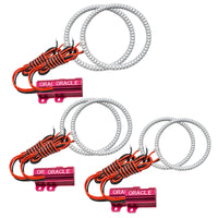 Thumbnail for Oracle Chevrolet Corvette C6 05-13 LED Halo Kit - Triple - White SEE WARRANTY