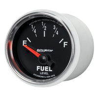 Thumbnail for AutoMeter Gauge Fuel Level 2-1/16in. 240 Ohm(e) to 33 Ohm(f) Elec Gs