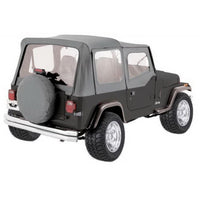 Thumbnail for Rampage 1976-1983 Jeep CJ5 Complete Top - Grey Denim